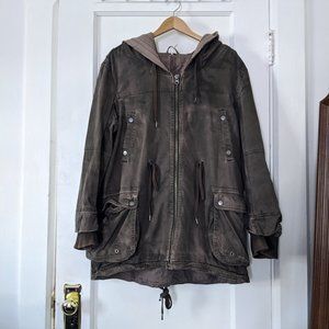 Free People | Utility Jacket with Cape Hood
